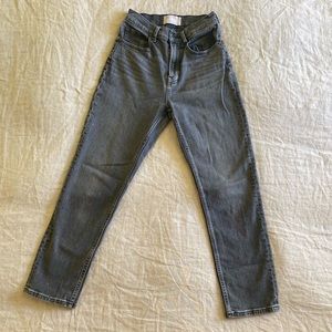 Everlane Straight Gray Jeans Size 26